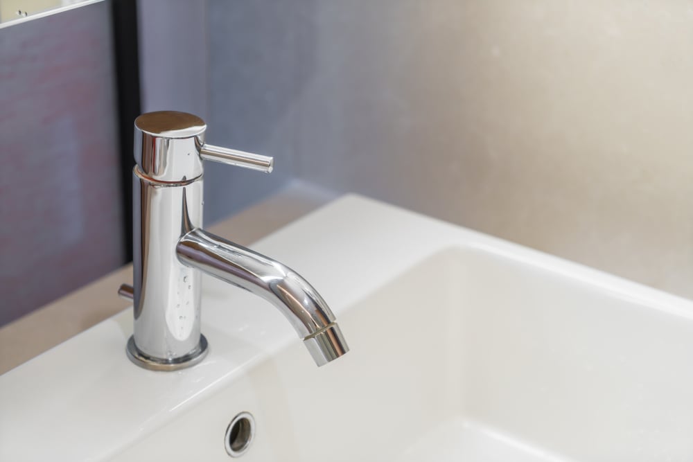 modern house bathroom interior